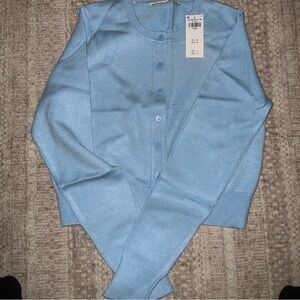 Abercrombie & Fitch Light Blue Cardigan